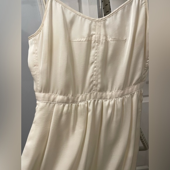 Aritzia Talula Cream White High Low Dress (Sz 0-2) - Picture 5 of 5